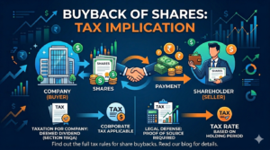 Buyback of shares FY 2026-27 tax comparison