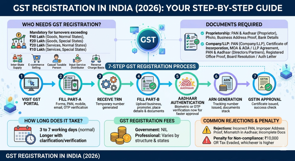 gst registration in india