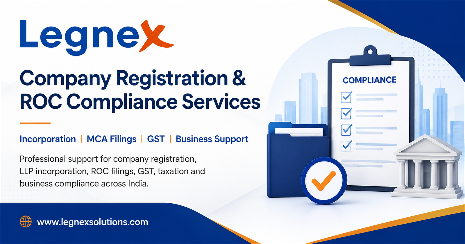 Company Registration & ROC Compliance | Legnex Solutions